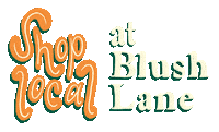 blushlane local shop local peaches produce Sticker
