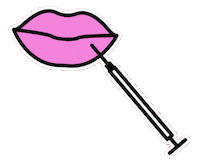Forbetterskin lips botox fotini bageorgou Sticker