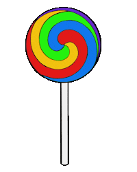 Samiam_doodles rainbow sweet candy sugar Sticker