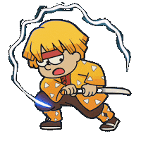 Demonslayer Zenitsu Sticker by dowithtera