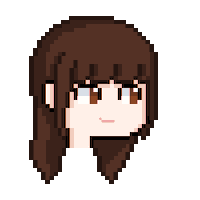 Girl Pixel Art Sticker