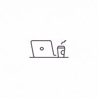 COLABVEROBEACH coffee office florida laptop GIF