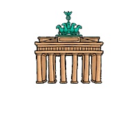 germany door Sticker by IDee