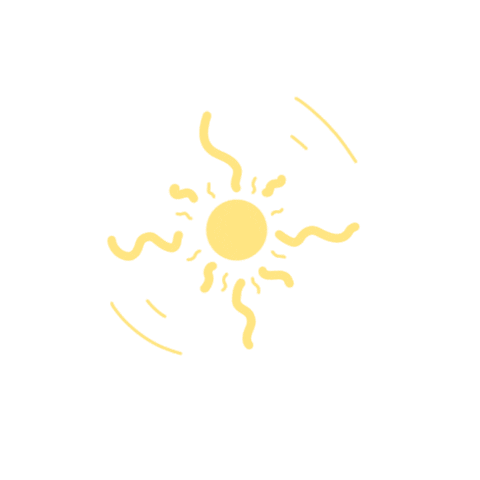 sistelart giphyupload heart flower sun Sticker