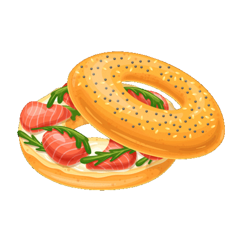 paddockcafe giphyupload brunch bagel trencin Sticker