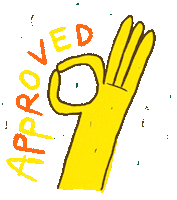 Aldeanda Ok Sticker by Alfonso de Anda