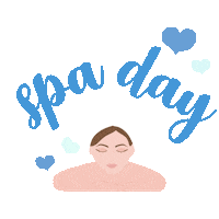 Spa Day Sticker by CORAZON YOGI