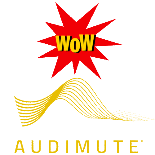 Sound Wow Sticker by Audimute
