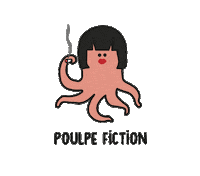 Red Lips Smoke Sticker