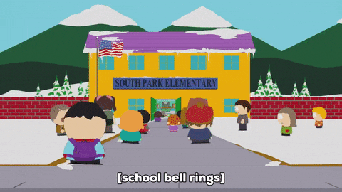 school walking GIF by South Park 