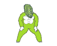 Gluten Free Dancing Sticker by GorillaHemp