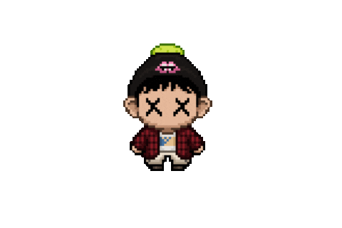 Jack In The Box Pixel Sticker