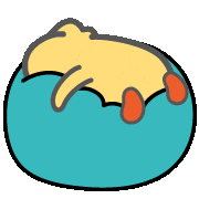 Kawai 睡 Sticker