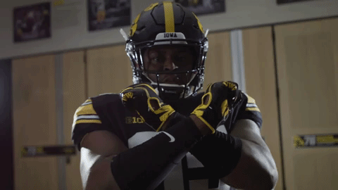 football GIF by University of Iowa Hawkeyes Athletics
