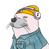 Character Sealion Sticker