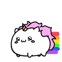 cat running Sticker by Aminal Stickers