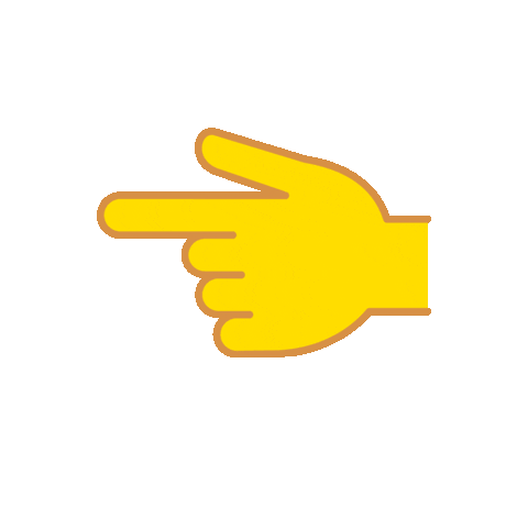 Hand Finger Sticker by SWR
