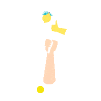 lemoninfluencerid thumbs up influencer lemon review Sticker