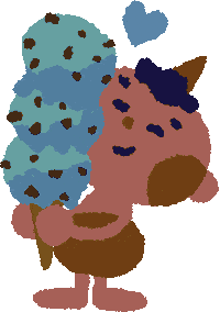 Ice Cream Sweets Sticker