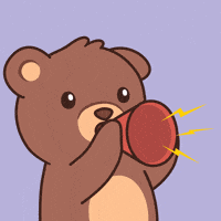 Teddy Bear Hello GIF by BEARISH