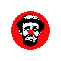 Clown Sticker
