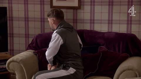 Red Handed Smile GIF by Hollyoaks