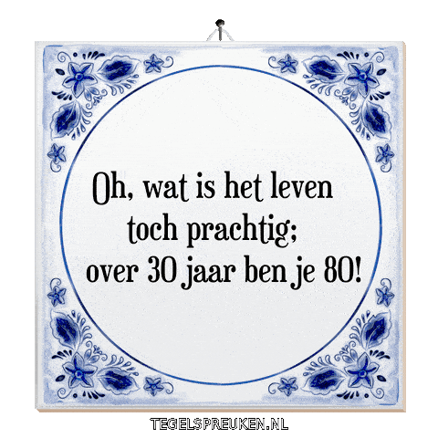 Humor Wijsheid Sticker by Tegelspreuken.nl