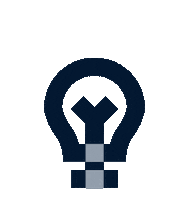 Icon Lightbulb Sticker by u+i interact