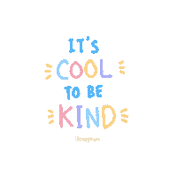 Be Nice Sticker by iloveplum