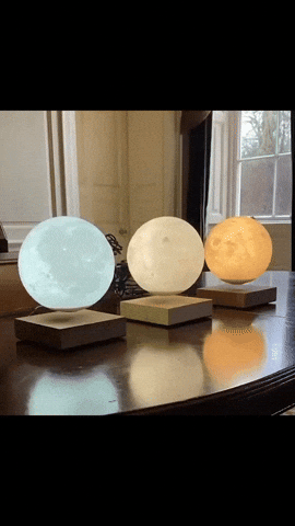 Apocal1pse giphyupload moon lamp lavitating GIF