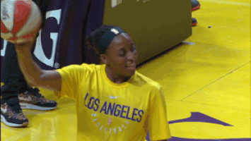 los angeles sparks dancing GIF by WNBA