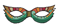 Mask Costume Sticker