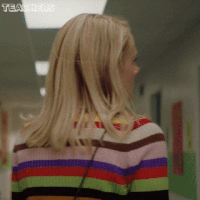 stare katydids GIF by Teachers on TV Land