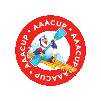 Penguin Kayak Sticker by AAACUP