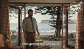 Return To Paradise Thats Weird GIF by Death In Paradise