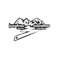 jungfraumarathon marathon interlaken jungfrauregion jungfraumarathon Sticker