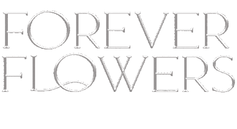 Foreverflowers-White Sticker by Schaham Home
