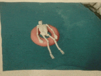 jonnys_world summertime skeleton GIF