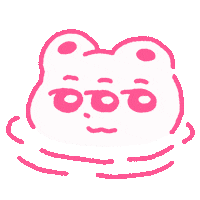 HazukiTamano bear くま kuma hazuki Sticker
