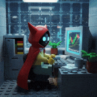 Stock Market Office Desk GIF by G*BOY