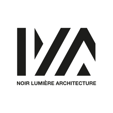 NoirLumiere architecture noir meryl lumiere Sticker