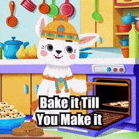 Cookies Baking GIF by Llamaozi