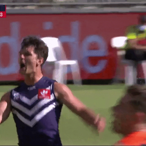Afl Freo GIF by Fremantle Dockers