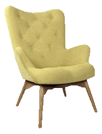 Feshemebel hygge armchair хюгге кресло Sticker