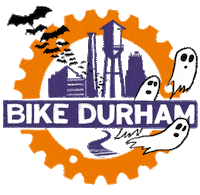 Halloween Cycling Sticker by Bike Durham