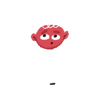 Scared Loop Sticker