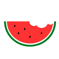 Sandia Eating Sticker by Logopedia y Psicología Actur