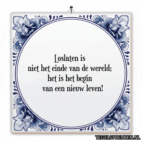 Nieuw Begin GIF by Tegelspreuken.nl