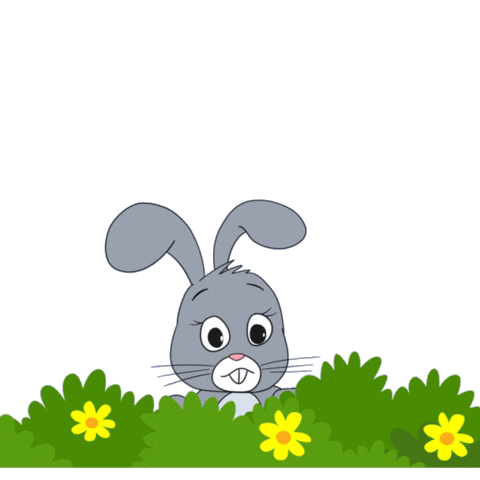 Bunny What Sticker by Tiny Teaching Tales