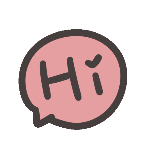 嗨 Sticker
